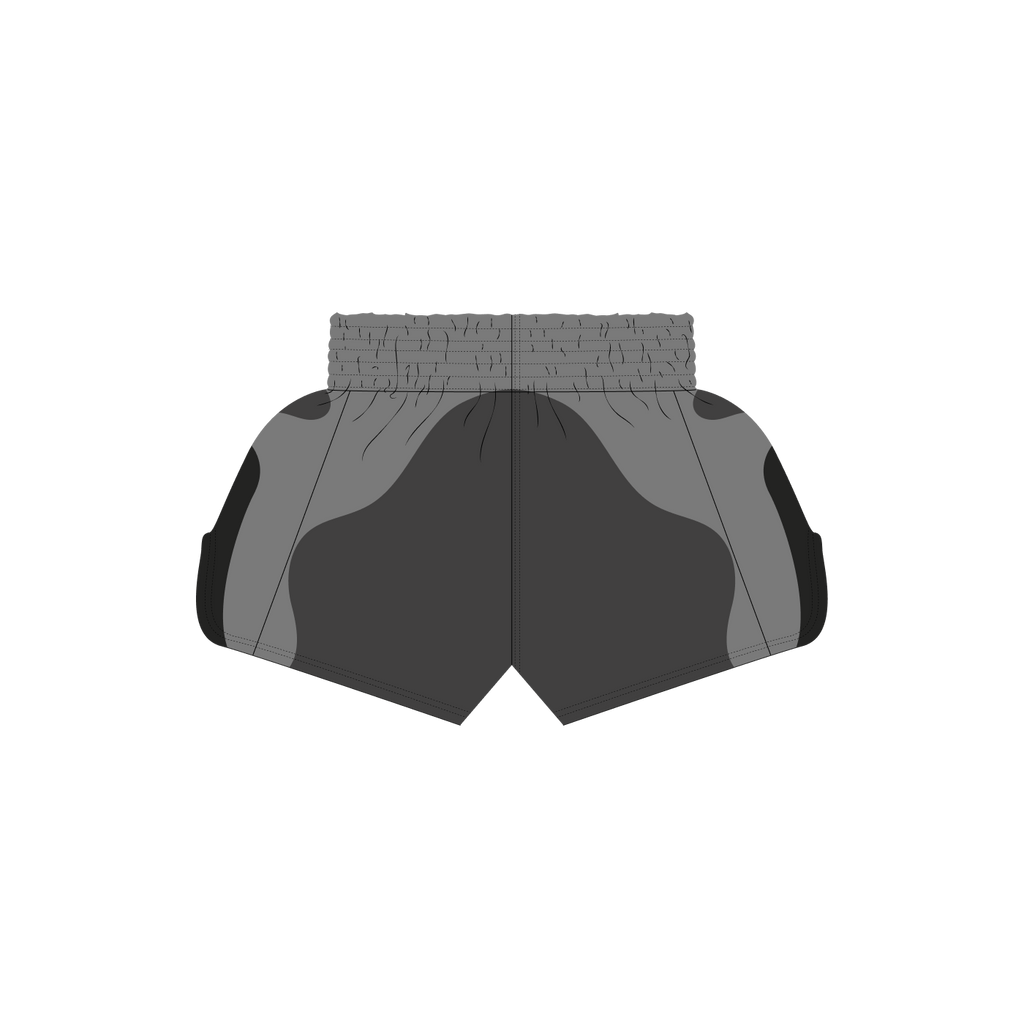 grey shorts