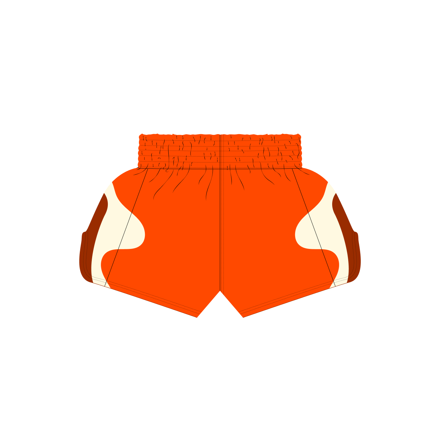 shorts orange
