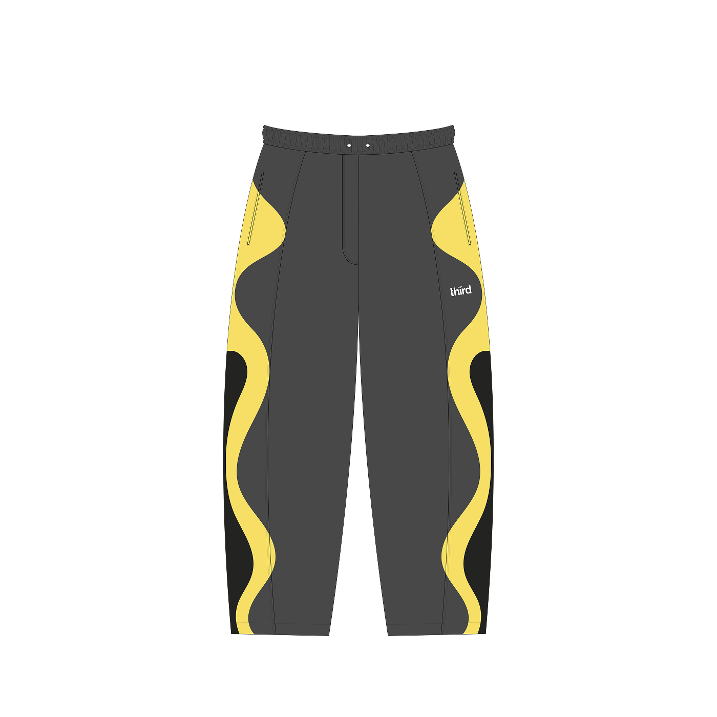 yellow track buttom